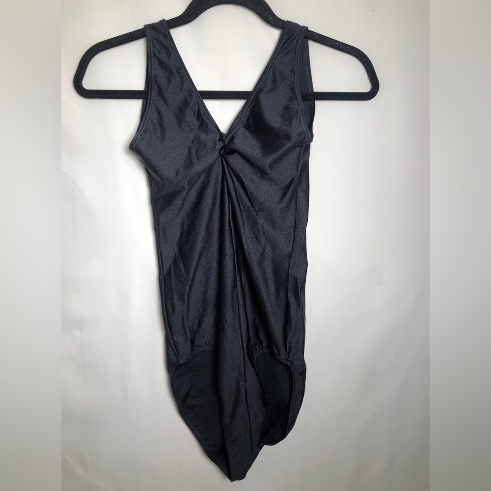- Womens/Girls Black Ballet Wear Leotard Size 4. Adagio. Like New.